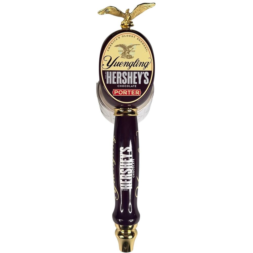 Yuengling Hershey's Chocolate Porter Beer Tap Handle Eagle Breweriana 2019